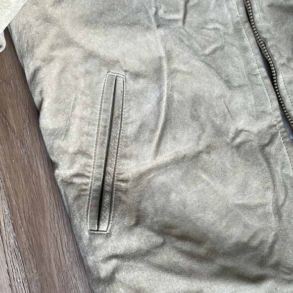 PELLE CUIR SUED LEATHER JACKET PRE OWN - Picture 7 of 10